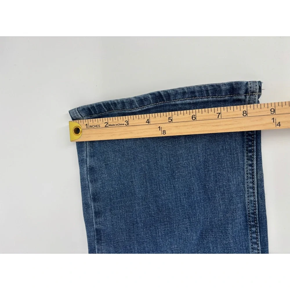 Wrangler 20X Style 42 Vintage Boot Jeans Mens 34x36 Blue Denim Western Cut